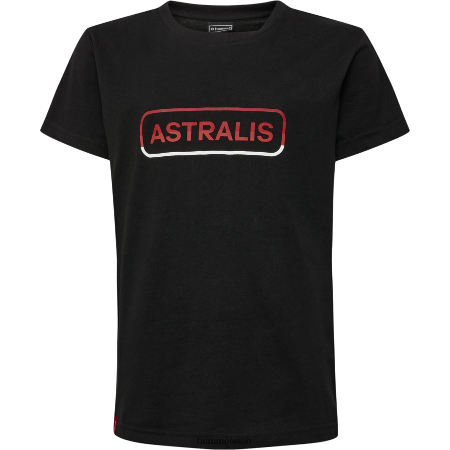Hummel Kinder Ast Astralis schwarzes T-Shirt s/s 2FT6X84926 „astralis t-shirt“
