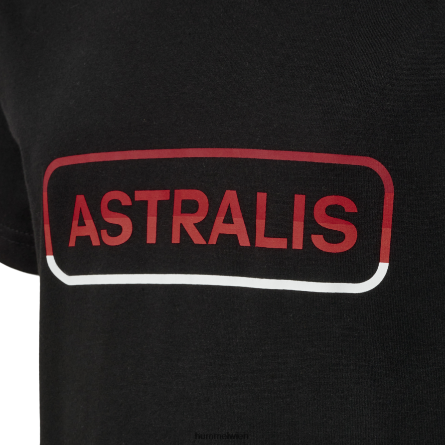 Hummel Kinder Ast Astralis schwarzes T-Shirt s/s 2FT6X84926 „astralis t-shirt“