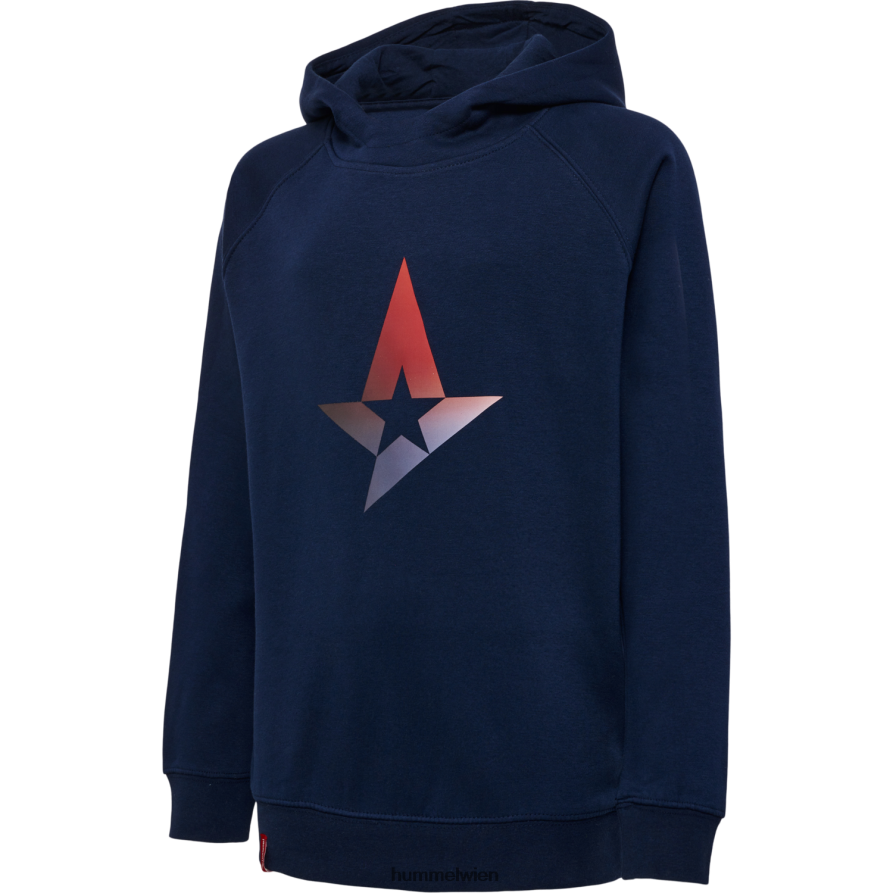 Hummel Kinder Ast Big Star Marine Kapuzenpullover 2FT6X84700 „astralis star hoodie“