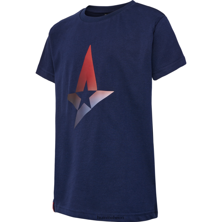 Hummel Kinder Ast Big Star Marine Tee s/s 2FT6X85143 „astralis star t-shirt“