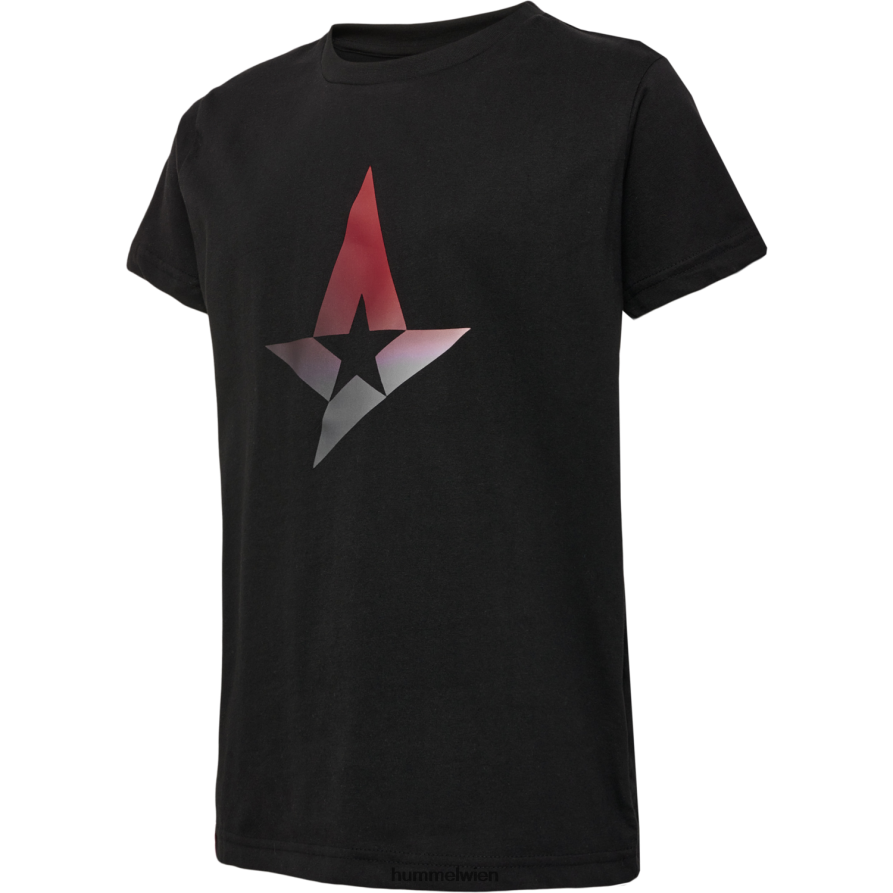 Hummel Kinder Ast Big Star schwarzes T-Shirt s/s 2FT6X84697 „astralis star t-shirt“