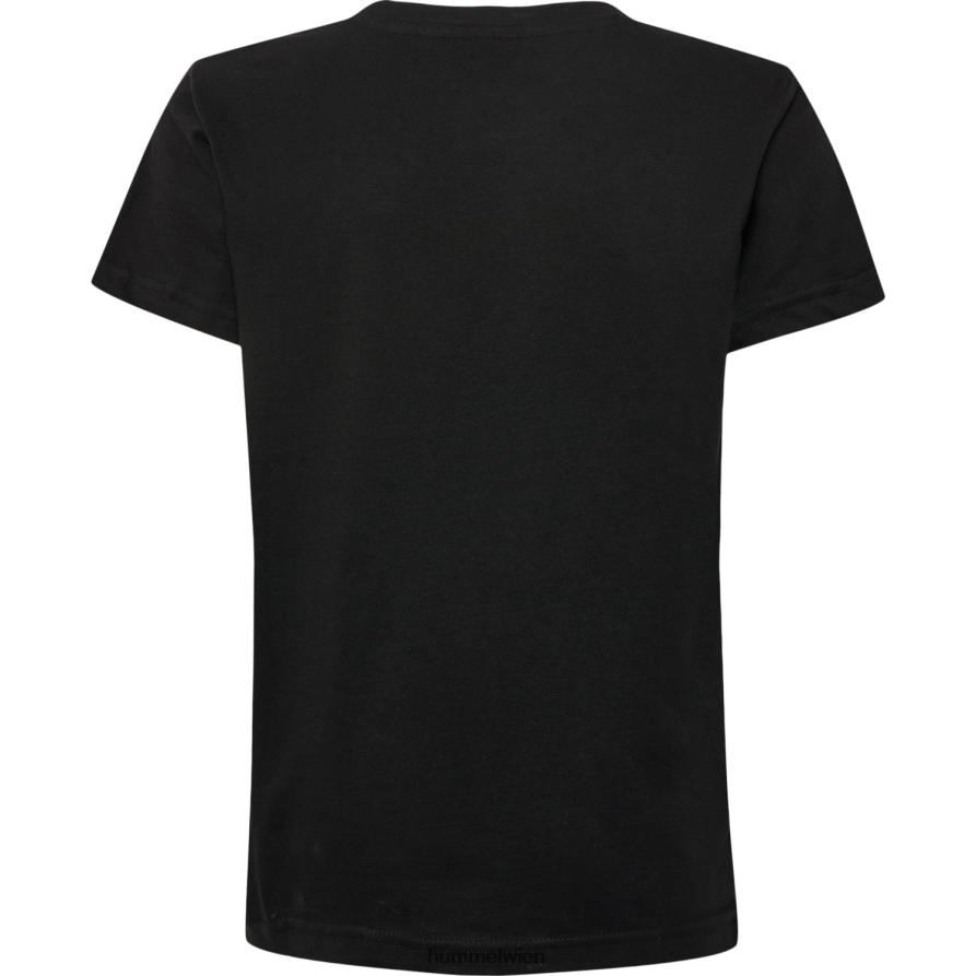 Hummel Kinder Ast Star schwarzes T-Shirt s/s 2FT6X84671 „T-Shirt mit Astralis-Logo“