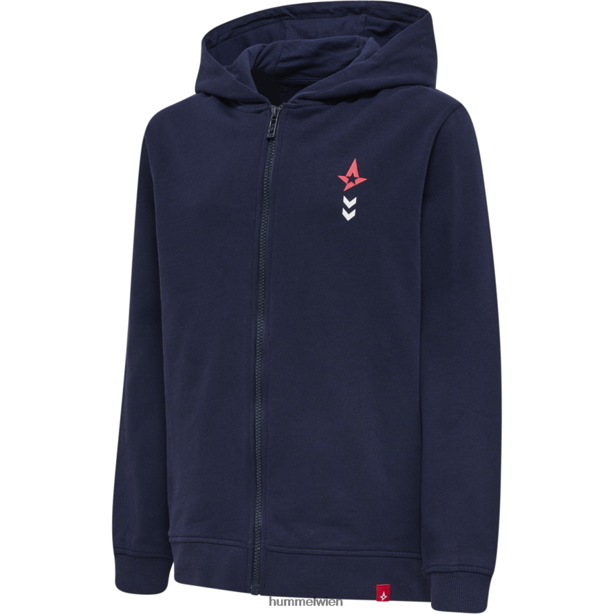 Hummel Kinder Astralis 21/22 Kapuzenpullover mit Reißverschluss 2FT6X85416 Hoodies  Sweatshirts