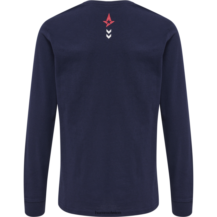 Hummel Kinder Astralis 21/22 T-Shirt l/s 2FT6X85632 „astralis langarm t-shirt“