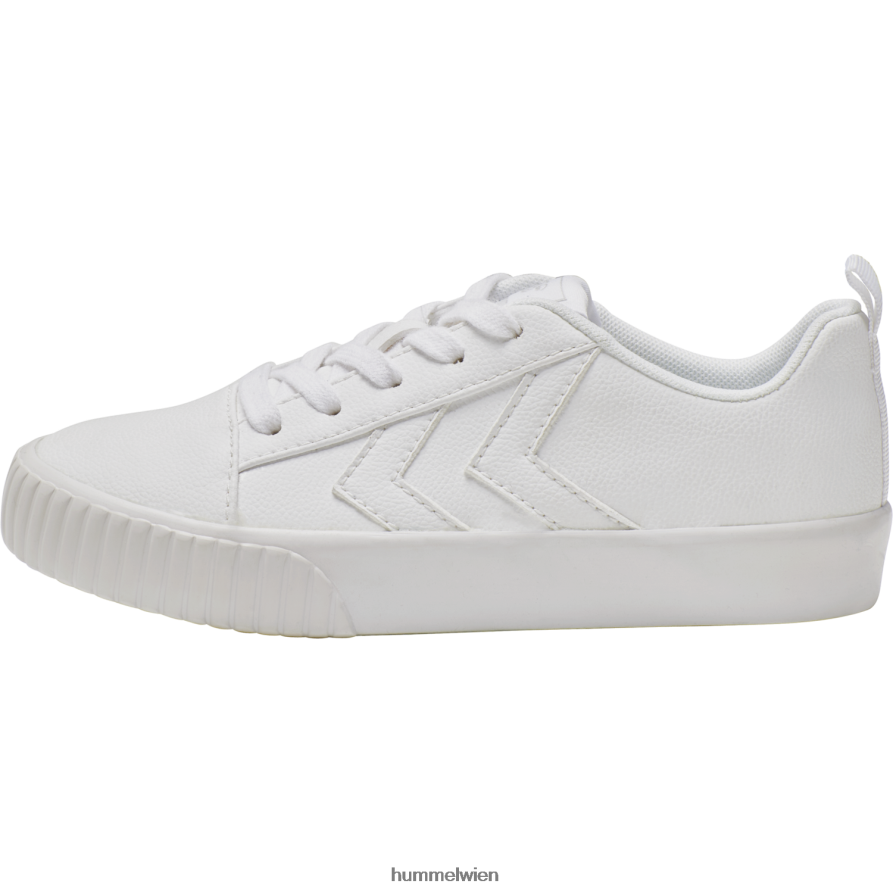 Hummel Kinder Base Court Classic Jr 2FT6X87503 „Turnschuhe mit Chevrons“