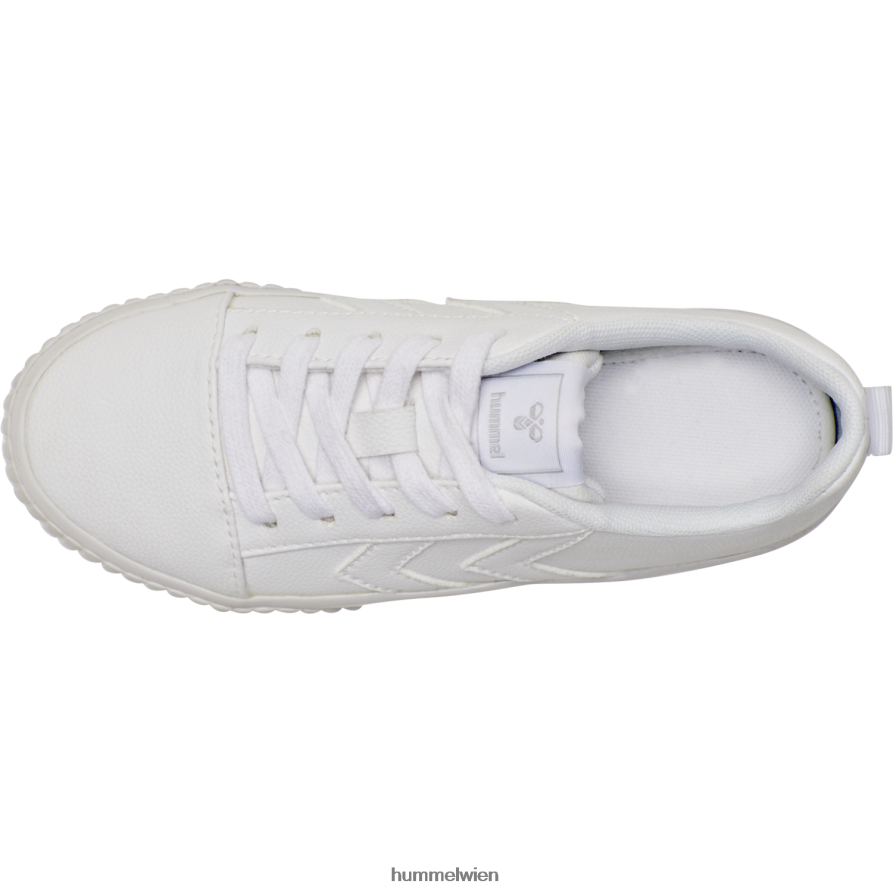 Hummel Kinder Base Court Classic Jr 2FT6X87503 „Turnschuhe mit Chevrons“