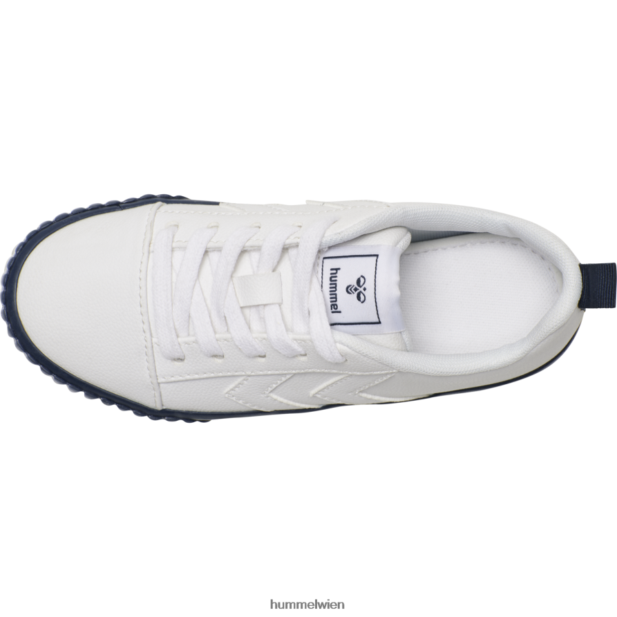 Hummel Kinder Base Court Classic Jr 2FT6X87510 „Turnschuhe mit Chevrons“