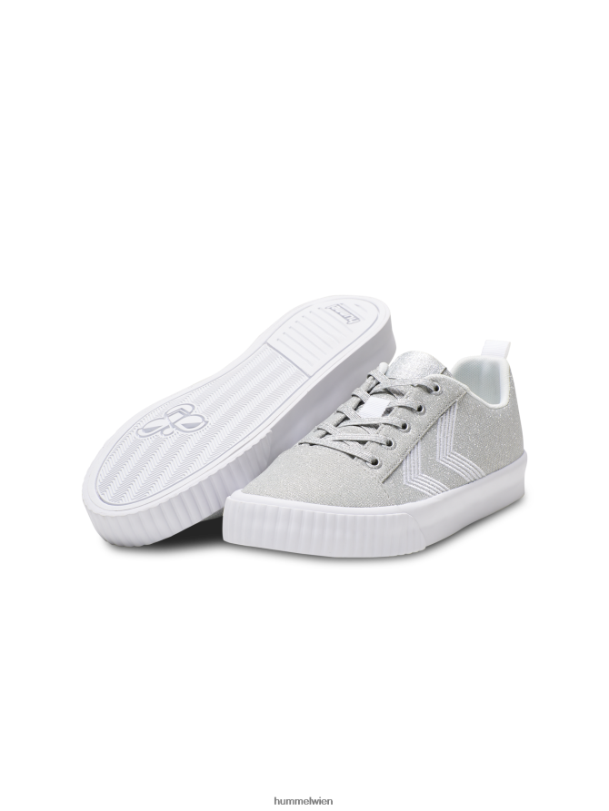 Hummel Kinder Base Court Glitter Jr 2FT6X87491 „Glitzer-Court-Sneaker“