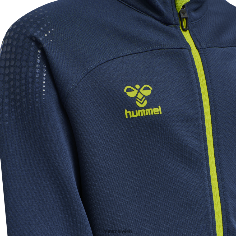 Hummel Kinder HMLLead Poly-Reißverschlussjacke 2FT6X87000 „Zip-Jacke“