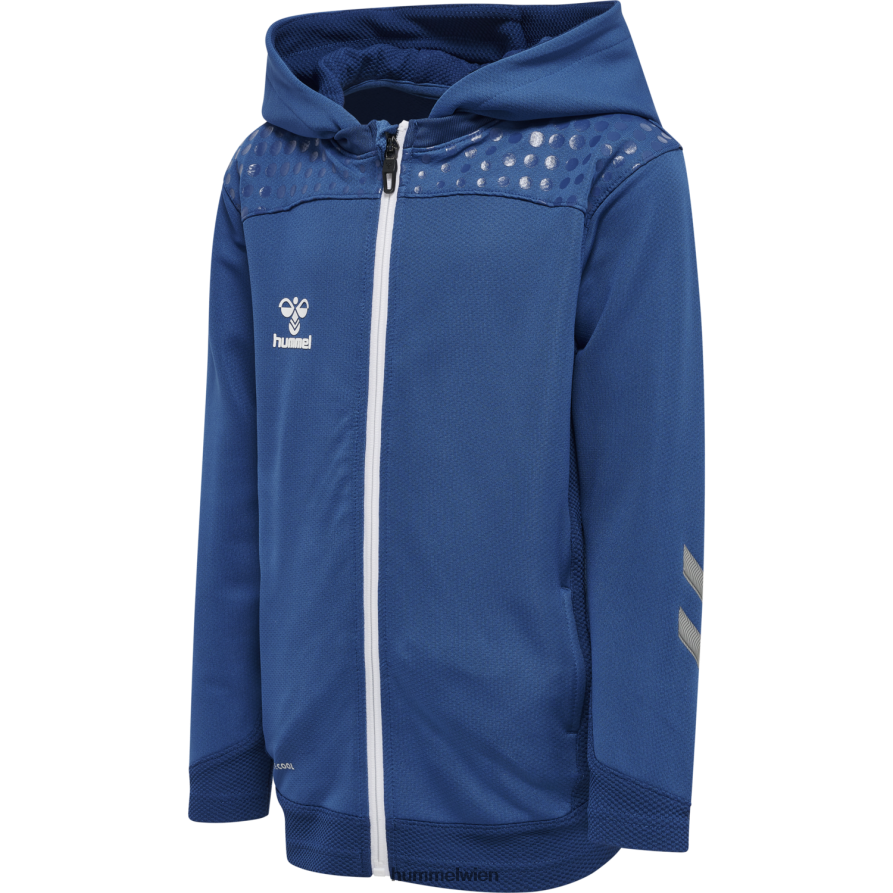 Hummel Kinder HMLLead Zip Poly Kapuzenpullover 2FT6X86656 Kapuzenpullover