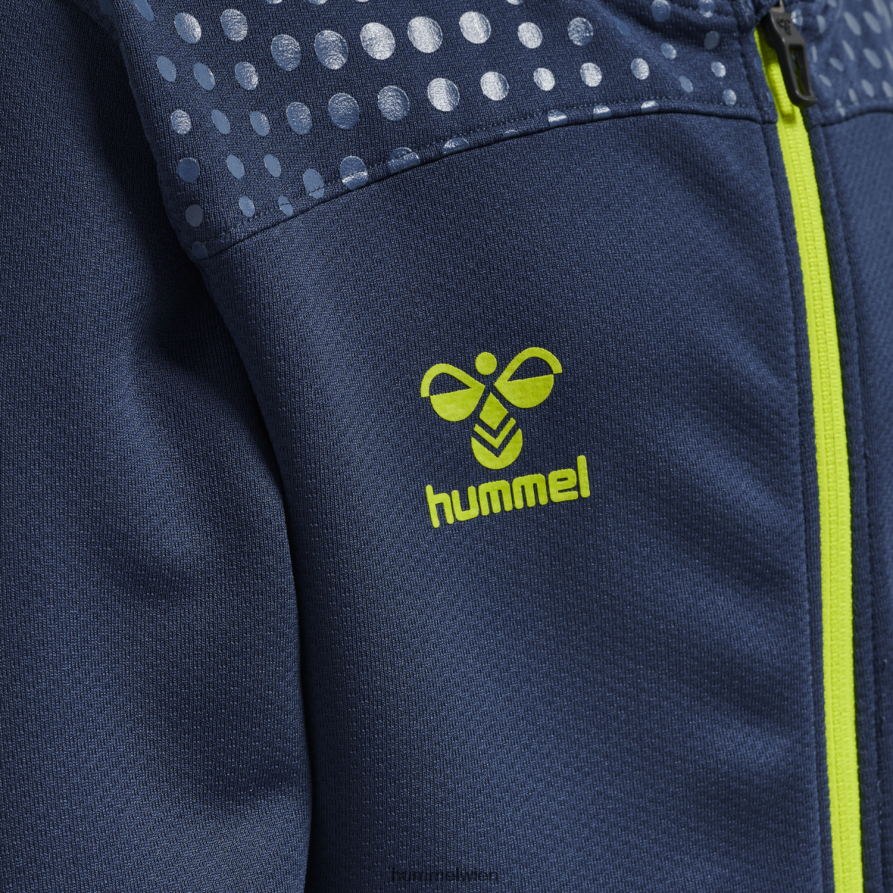 Hummel Kinder HMLLead Zip Poly Kapuzenpullover 2FT6X86669 \Kapuzenpullover\