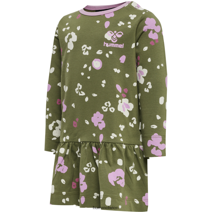 Hummel Kinder Hmlalisa Kleid l/s 2FT6X84490 „Langarmkleid“