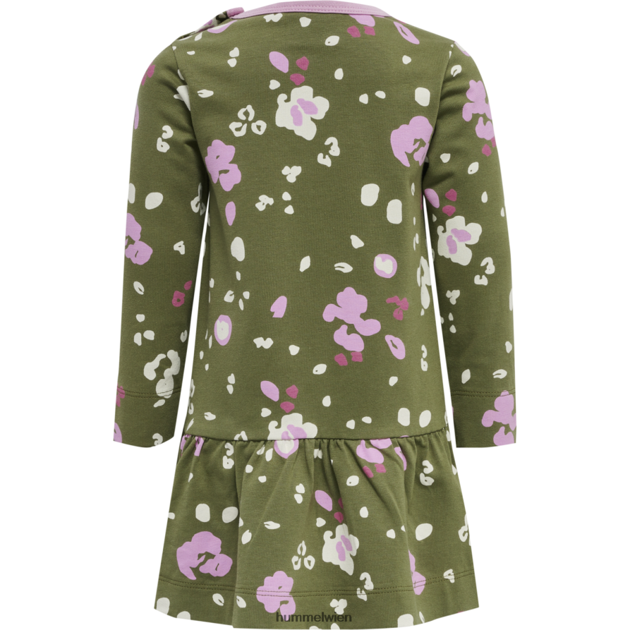 Hummel Kinder Hmlalisa Kleid l/s 2FT6X84490 „Langarmkleid“