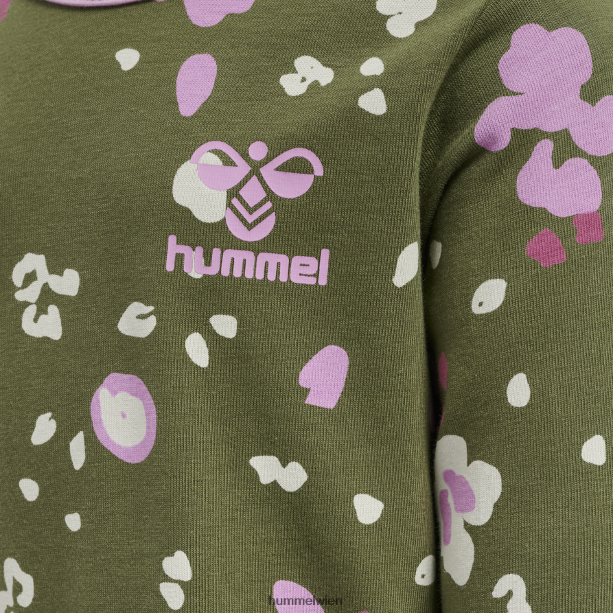 Hummel Kinder Hmlalisa Kleid l/s 2FT6X84490 „Langarmkleid“