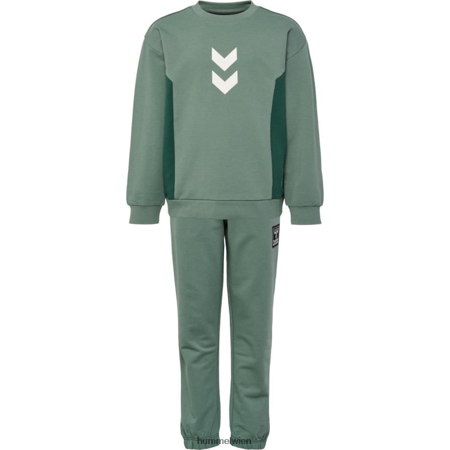 Hummel Kinder Hmlaustin Crew-Anzug 2FT6X85941 „Crewsuit aus Sweatstoff“
