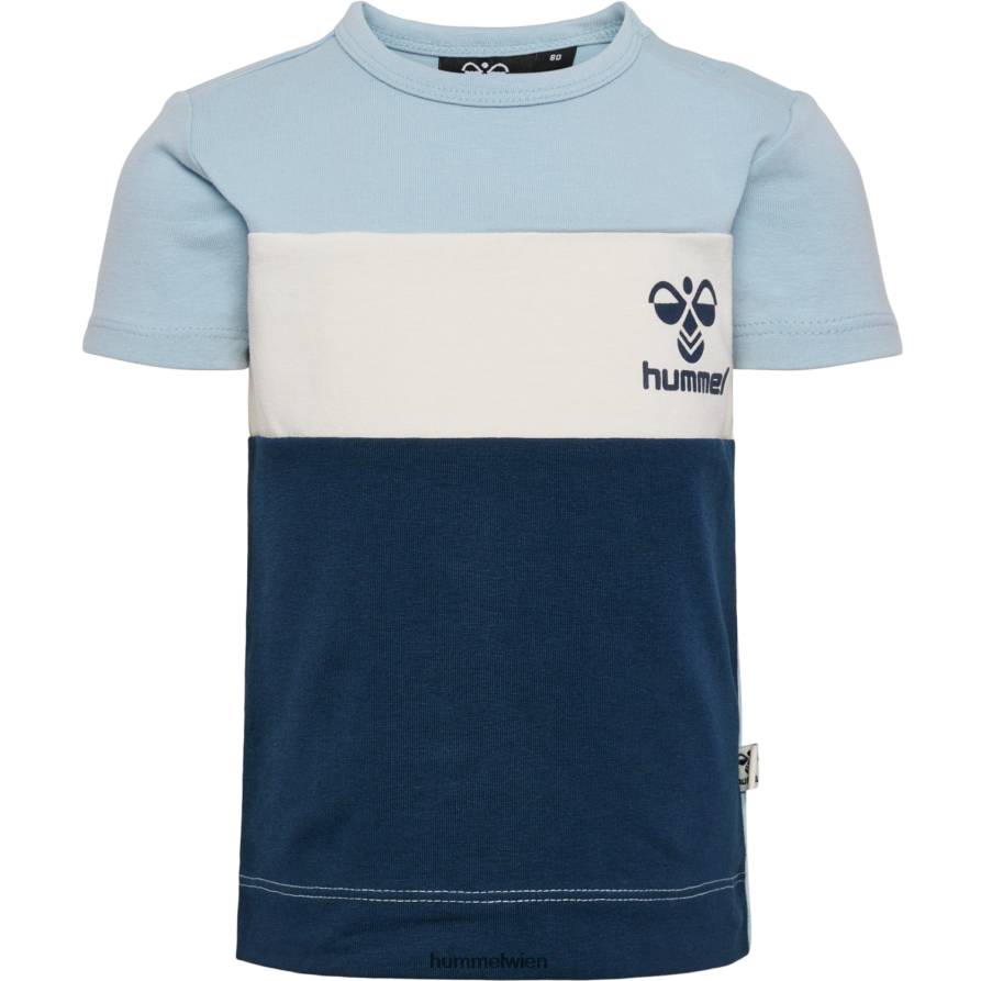 Hummel Kinder Hmlazur Block T-Shirt s/s 2FT6X84090 „Kurzarm-T-Shirt“
