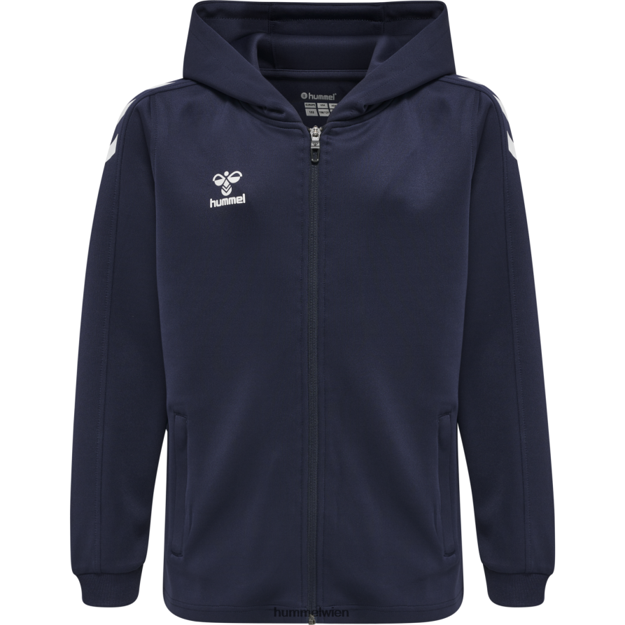 Hummel Kinder Hmlcore XK Poly Zip Hood Sweat 2FT6X85460 \Kapuzenpullover\