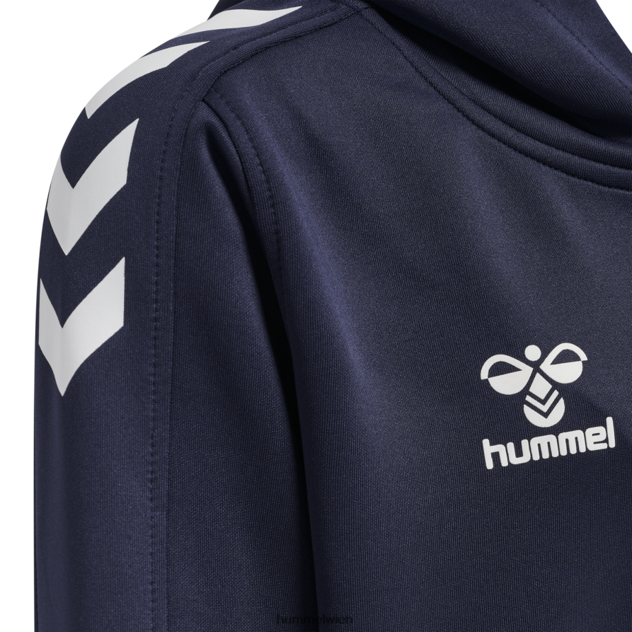 Hummel Kinder Hmlcore XK Poly Zip Hood Sweat 2FT6X85460 \Kapuzenpullover\