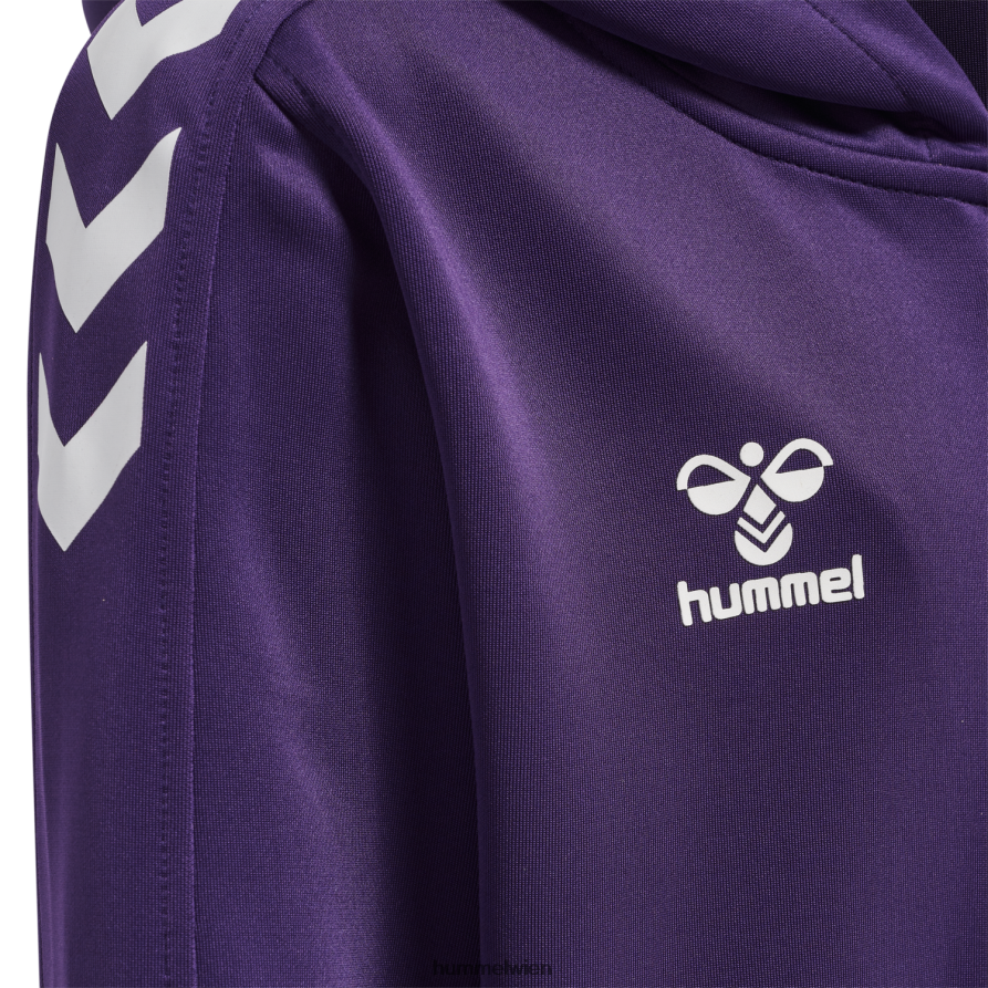 Hummel Kinder Hmlcore XK Poly Zip Hood Sweat 2FT6X85572 \Kapuzenpullover\