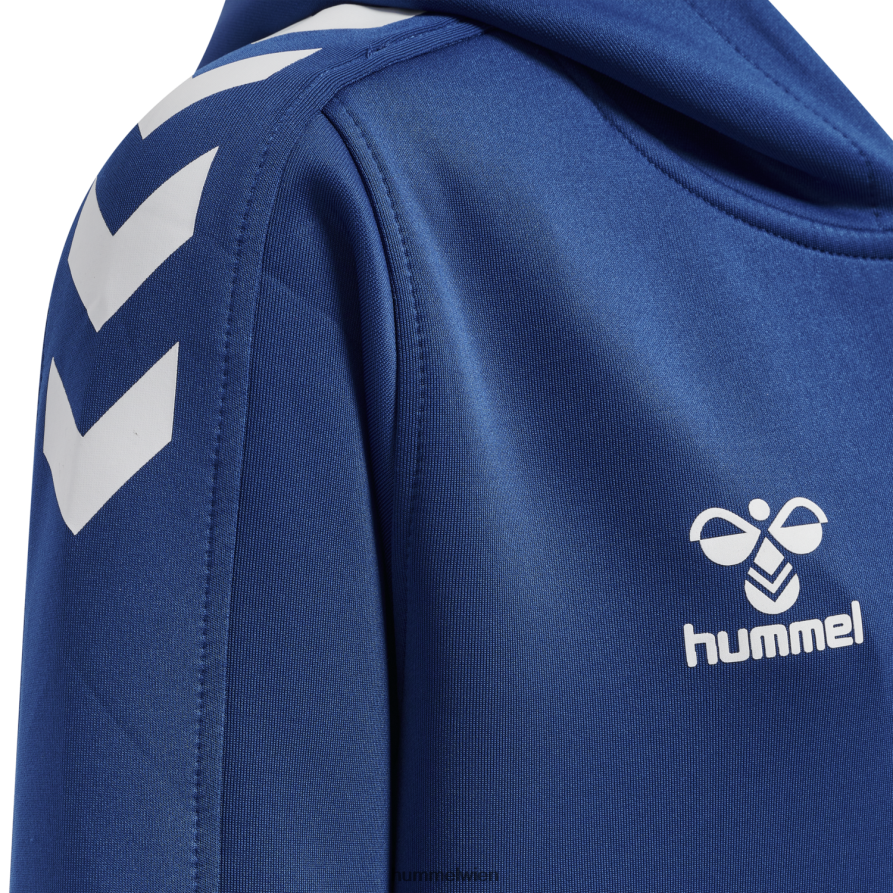 Hummel Kinder Hmlcore XK Poly Zip Hood Sweat 2FT6X85689 \Kapuzenpullover\