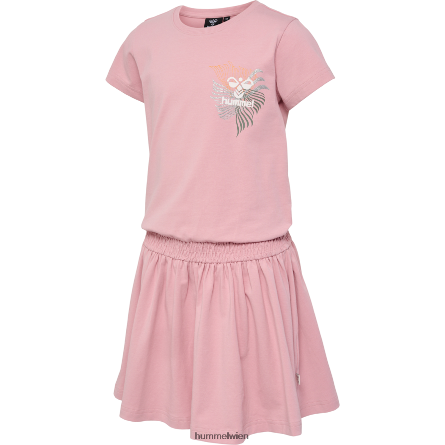 Hummel Kinder Hmlerin Kleid s/s 2FT6X84813 „kurzärmeliges Kleid“