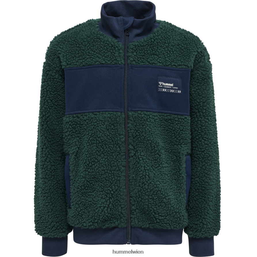 Hummel Kinder Hmlevan-Reißverschlussjacke 2FT6X85200 „Plüschjacke mit Reißverschluss“