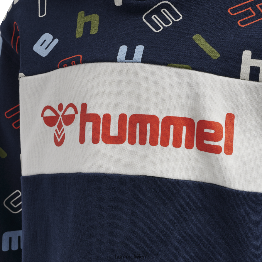 Hummel Kinder Hmlletters Kapuzenpullover 2FT6X86420 „Sweat-Hoodie“