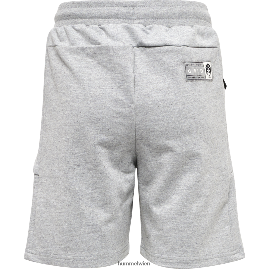 Hummel Kinder Hmlmove-Gitter-Baumwollshorts 2FT6X85283 „Shorts aus Baumwollmischung“