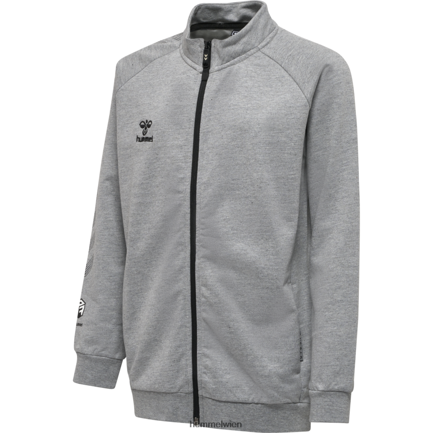 Hummel Kinder Hmlmove Grid-Baumwoll-Reißverschlussjacke 2FT6X85016 „Zip-Jacke“