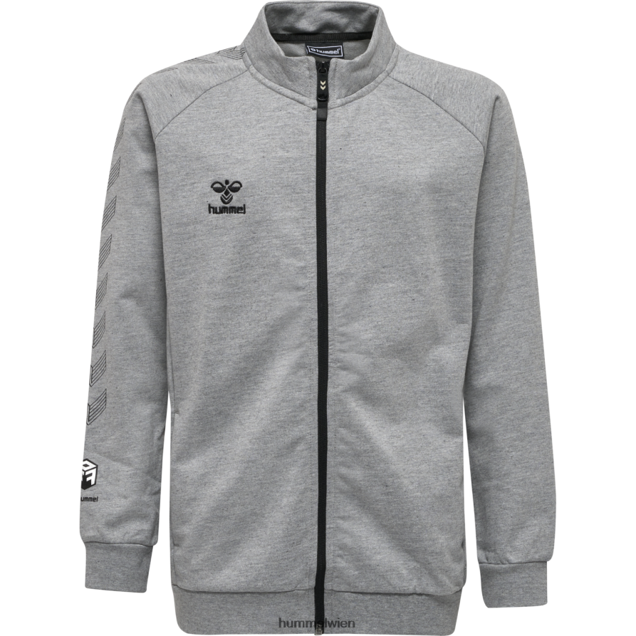 Hummel Kinder Hmlmove Grid-Baumwoll-Reißverschlussjacke 2FT6X85016 „Zip-Jacke“