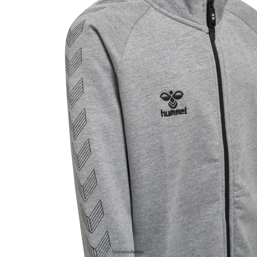 Hummel Kinder Hmlmove Grid-Baumwoll-Reißverschlussjacke 2FT6X85016 „Zip-Jacke“