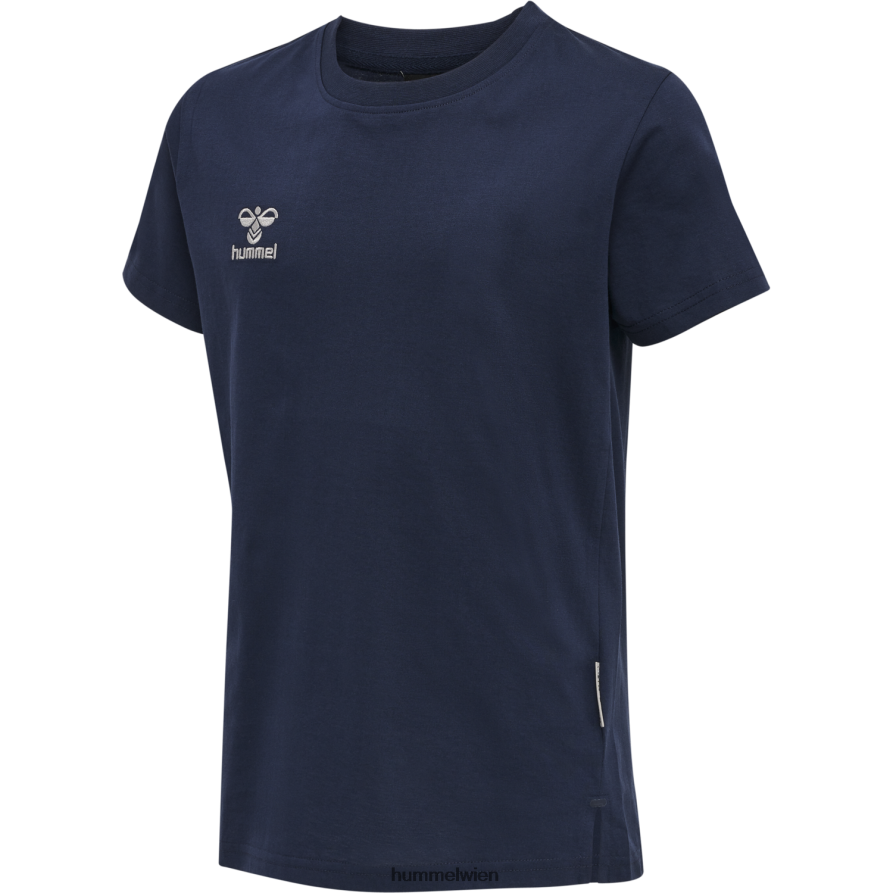 Hummel Kinder Hmlmove Grid Baumwoll-T-Shirt s/s 2FT6X85330 Baumwoll t-shirt