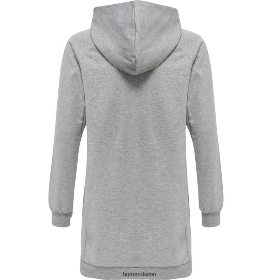 Hummel Kinder Hmlmove-Sweatkleid aus Baumwolle mit Gittermuster 2FT6X85591 „Sweatkleid aus Baumwollmischung“