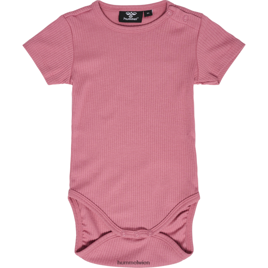 Hummel Kinder Hmlrene-Körper s/s 2FT6X84083 „gerippter Kurzarm-Body“