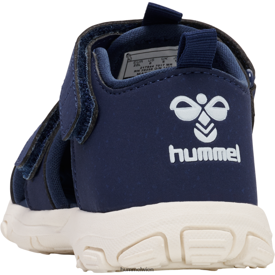 Hummel Kinder Sandale mit Klettverschluss für Kleinkinder 2FT6X87176 „geschlossene Sandalen“