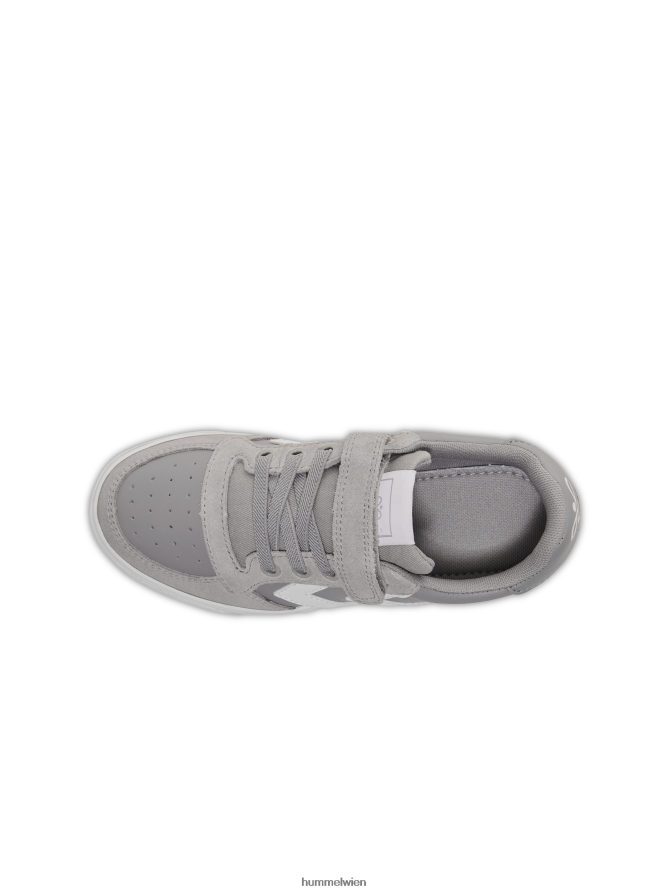 Hummel Kinder Slimmer Stadil Leather Low Jr 2FT6X87487 \Sportschuhe\