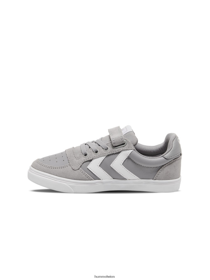 Hummel Kinder Slimmer Stadil Leather Low Jr 2FT6X87487 \Sportschuhe\