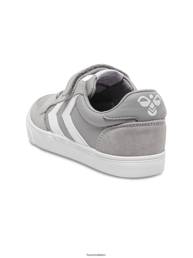 Hummel Kinder Slimmer Stadil Leather Low Jr 2FT6X87487 \Sportschuhe\