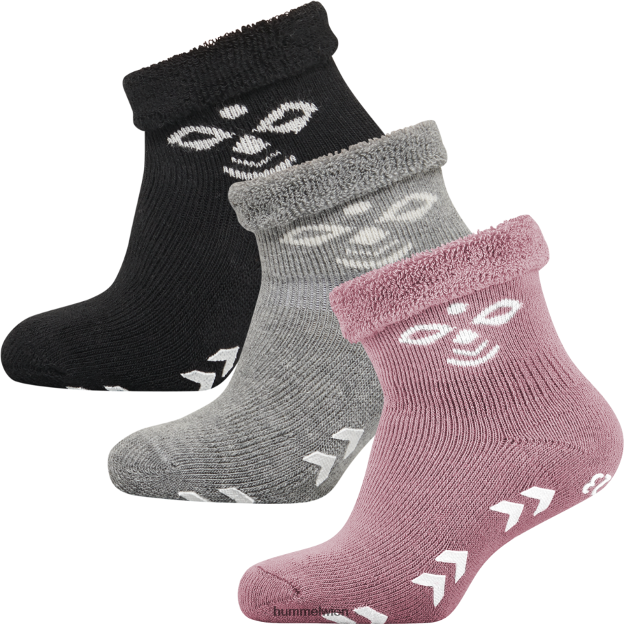 Hummel Kinder Snubbie-Socken 3er-Pack 2FT6X84167 „3er-Pack weiche und bequeme Socken“