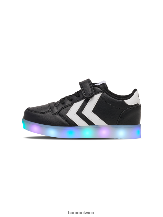 Hummel Kinder Stadi-Blitz niedrig 2FT6X87073 „Turnschuhe mit Lichtern“