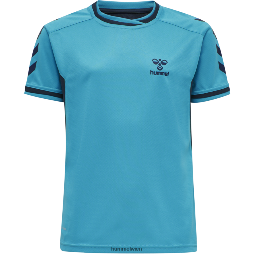 Hummel Kinder hmlaction Poly Jersey s/s 2FT6X86586 „Sporttrikot“