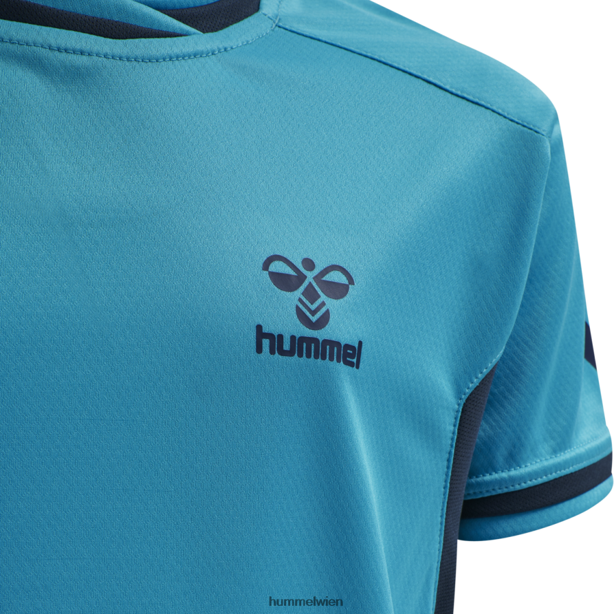 Hummel Kinder hmlaction Poly Jersey s/s 2FT6X86586 „Sporttrikot“