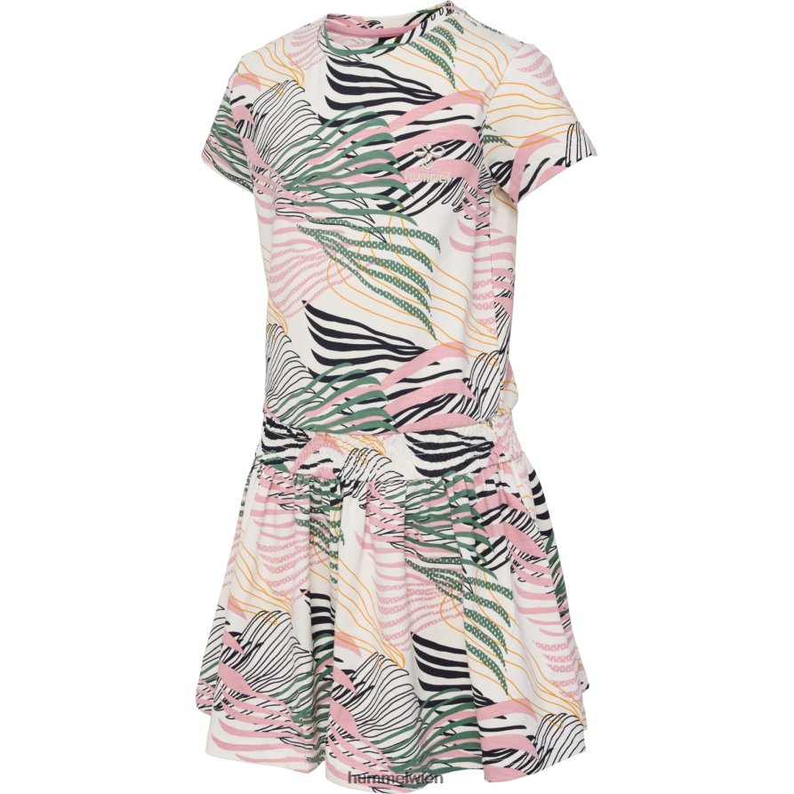 Hummel Kinder hmlalice Kleid s/s 2FT6X84668 „Jersey-Kleid“