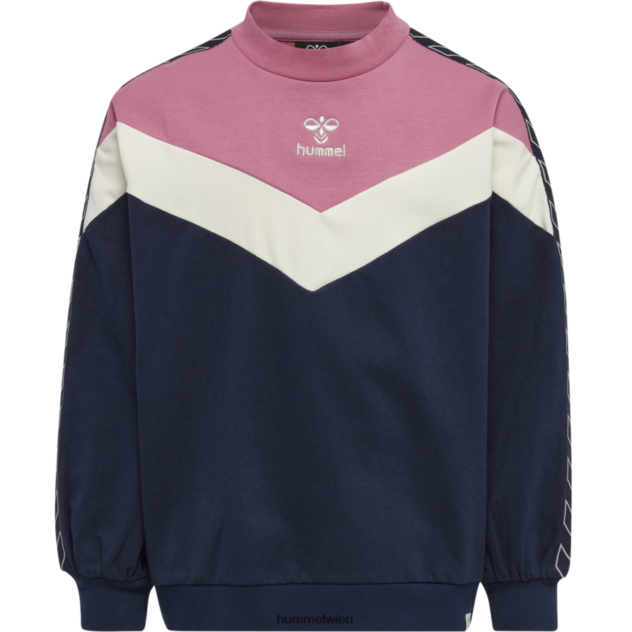 Hummel Kinder hmlalvilda-Sweatshirt 2FT6X86088 „Sweatshirt mit hohem Kragen“