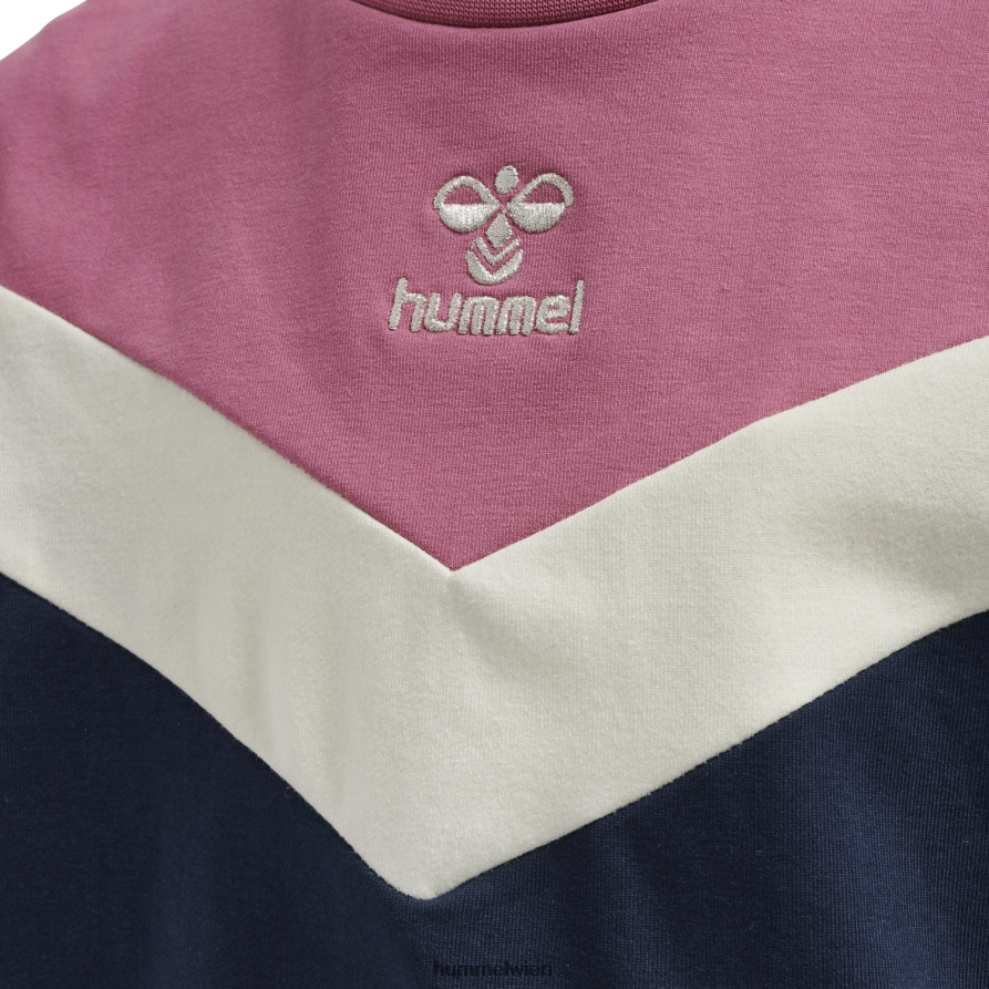 Hummel Kinder hmlalvilda-Sweatshirt 2FT6X86088 „Sweatshirt mit hohem Kragen“