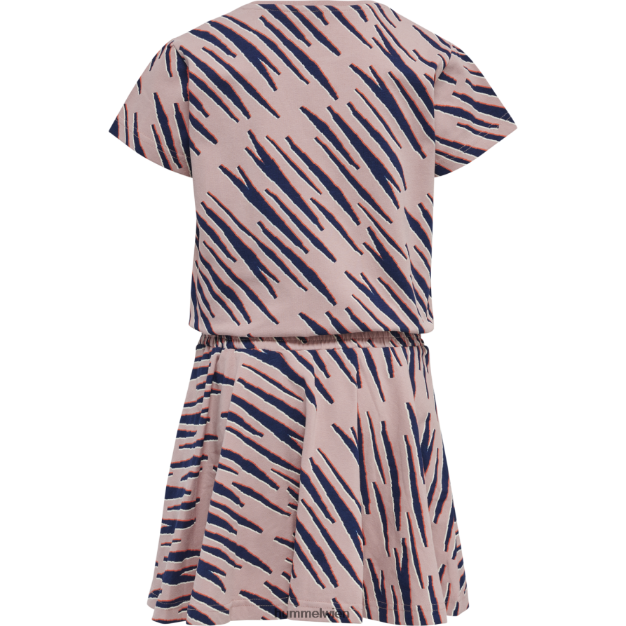 Hummel Kinder hmlamelia Kleid 2FT6X85567 „Jersey-Kleid“