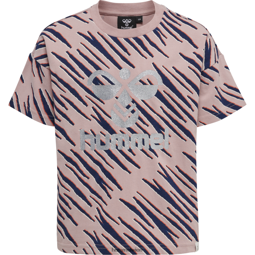 Hummel Kinder hmlamelia T-Shirt s/s 2FT6X86027 „Jersey-T-Shirt“