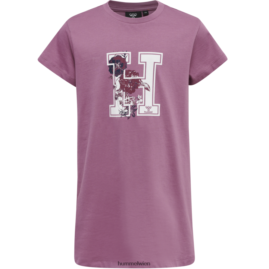 Hummel Kinder hmlarchitecture T-Shirt-Kleid s/s 2FT6X85587 „T-Shirt-Kleid“