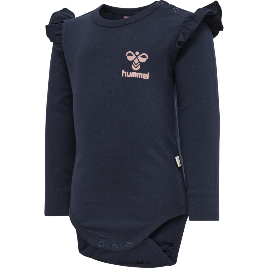 Hummel Kinder hmlartemis Körper l/s 2FT6X84560 „Langarm-Body“