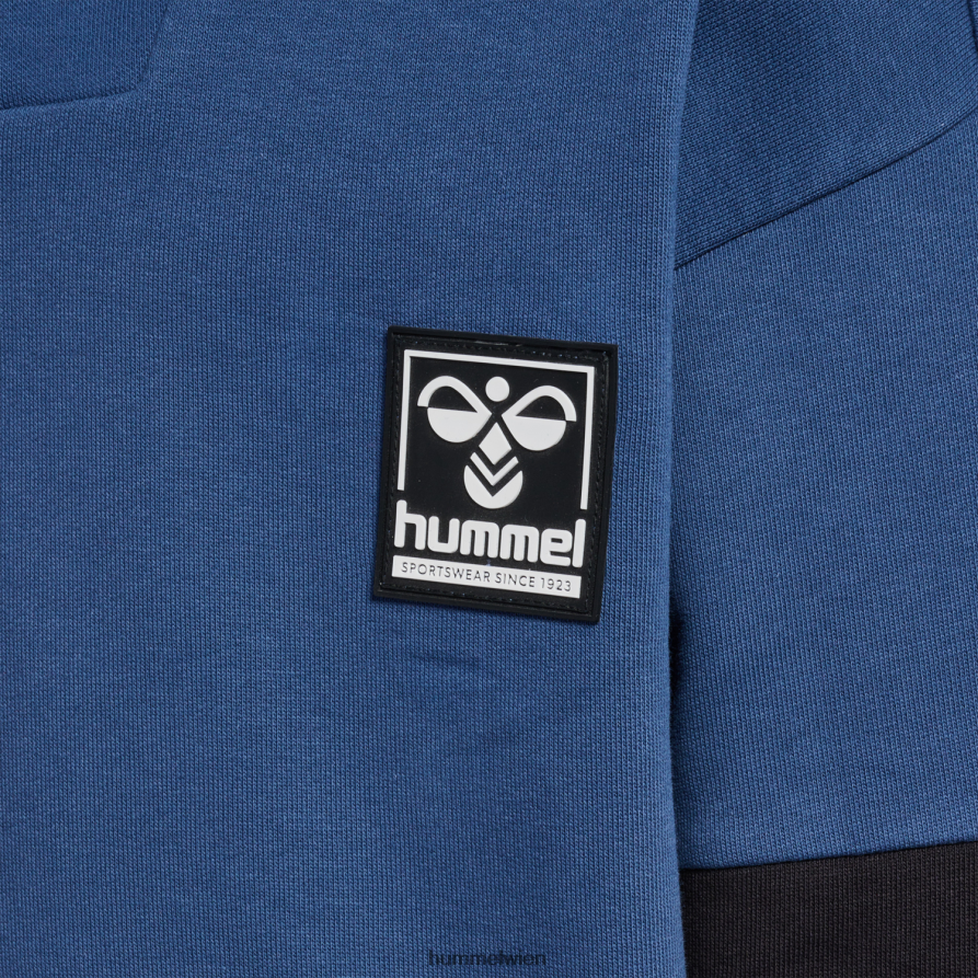 Hummel Kinder hmlaspen halber Reißverschluss 2FT6X85110 „Sweatshirt mit halbem Reißverschluss“